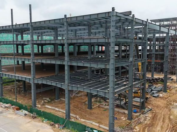 Multi-Story Prefabricated Steel Structure Factory Building
