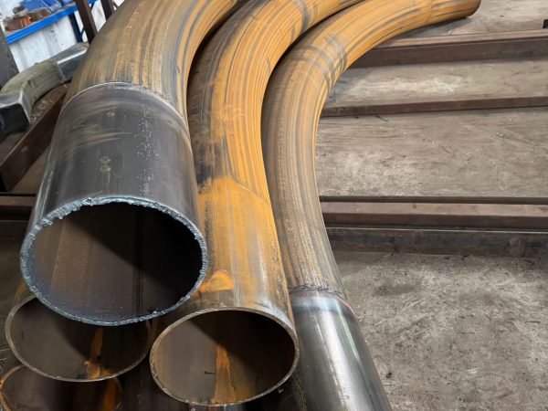 325×8mm Steel Pipe Cold Bending / Profile Bending Service