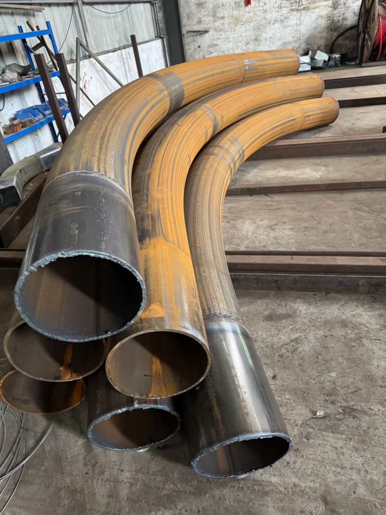 325×8mm Steel Pipe Cold Bending / Profile Bending Service