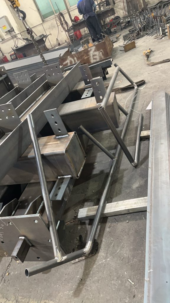 Pre-fabricated Steel Structure Components For Export