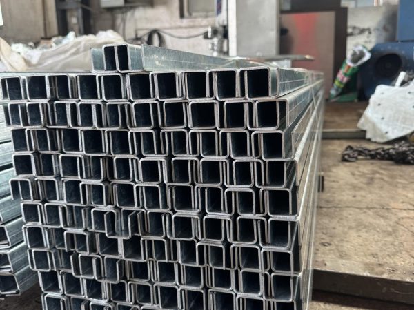 Galvanized U Channel for Curtain Wall Glass Installation