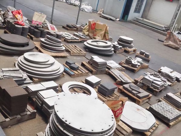 Multi-Material Laser Cut Mechanical Parts, Carbon Steel & Stainless Steel Flange, Disc & Connecting Plate