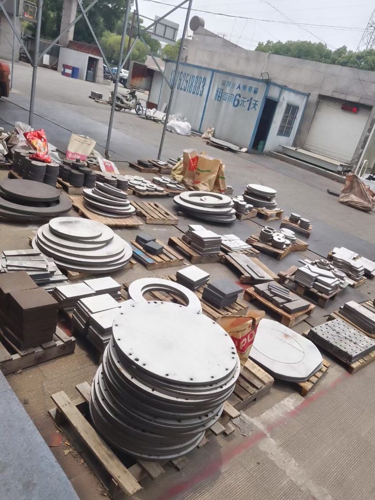 Multi-Material Laser Cut Mechanical Parts, Carbon Steel & Stainless Steel Flange, Disc & Connecting Plate