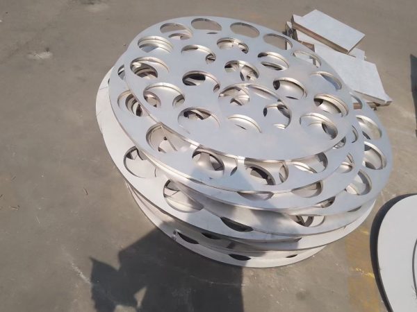 Aluminum Plate Laser Cutting, Custom Aluminum Alloy Mechanical Spare Parts 1