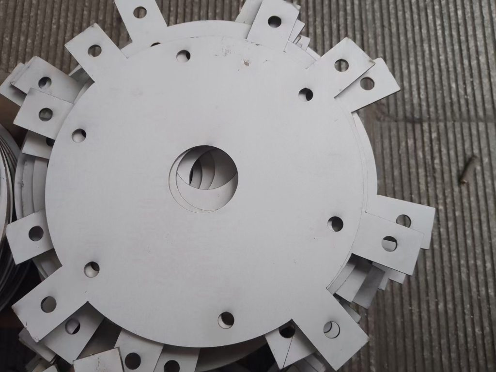 Aluminum Plate Laser Cutting, Custom Aluminum Alloy Mechanical Spare Parts 2