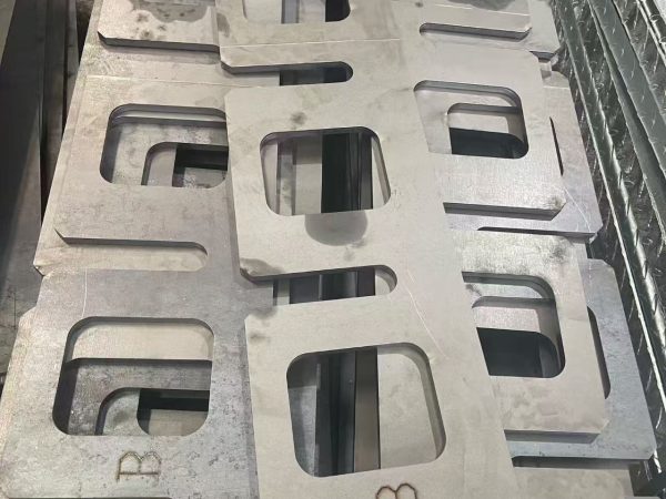 Laser Cutting for 18-20mm Thick Steel Plate, Custom Heavy Machinery Spare Parts