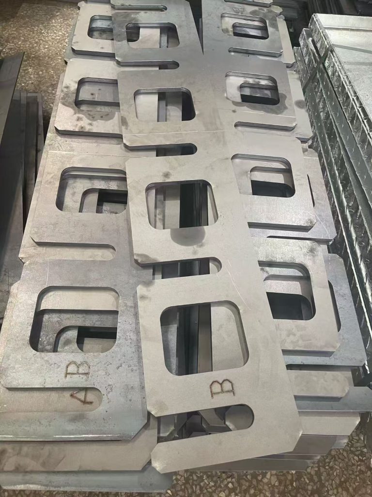Laser Cutting for 18-20mm Thick Steel Plate, Custom Heavy Machinery Spare Parts